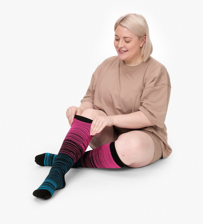 Everstride™ Stripes Compression Socks