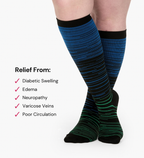 Everstride™ Stripes Compression Socks